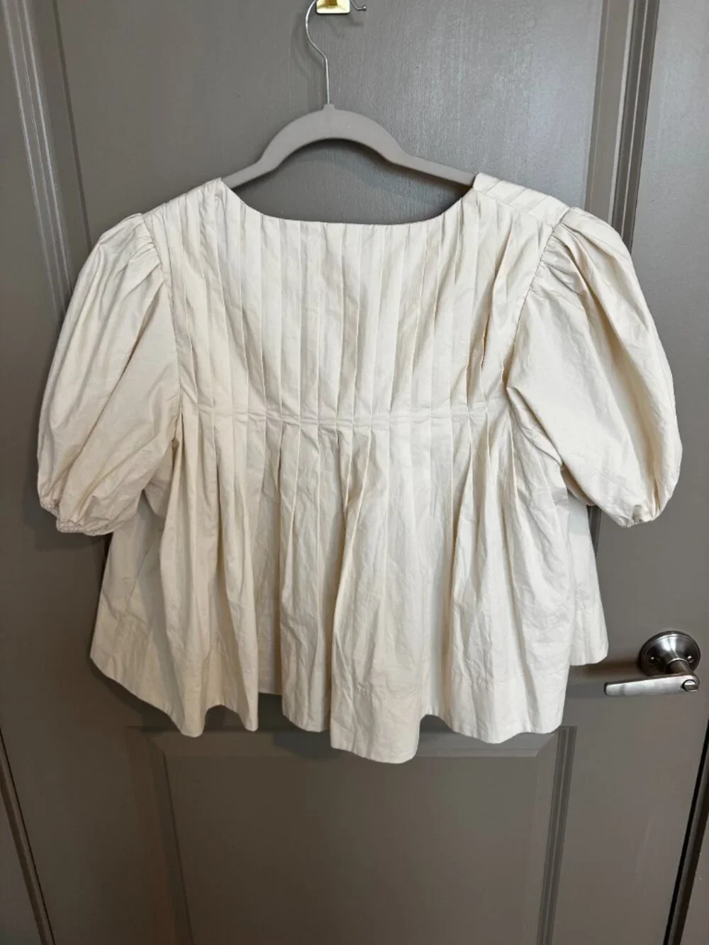 Astr cream blouse
